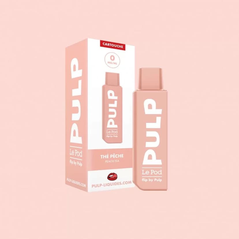 Cartouche Thé Pêche 2ml - Pod Flip by Pulp - undefined