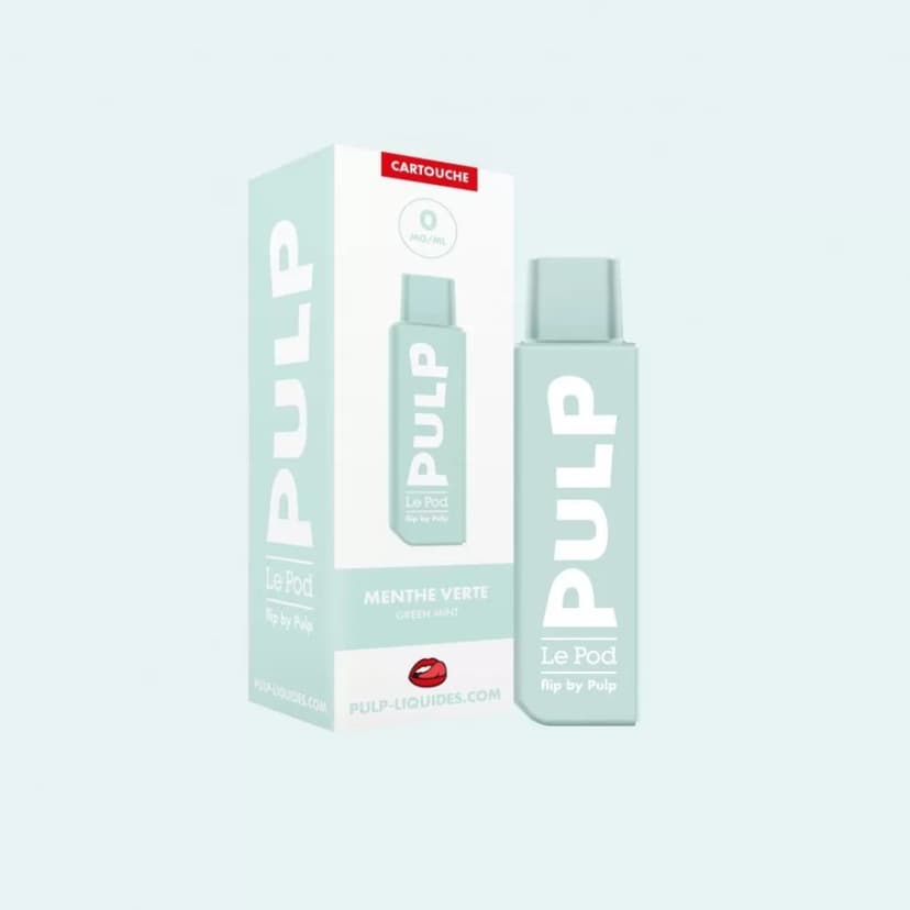 Cartouche Menthe Verte 2ml - Pod Flip by Pulp - undefined